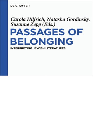 cover image of Passages of Belonging